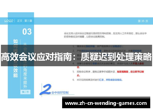 高效会议应对指南：质疑迟到处理策略